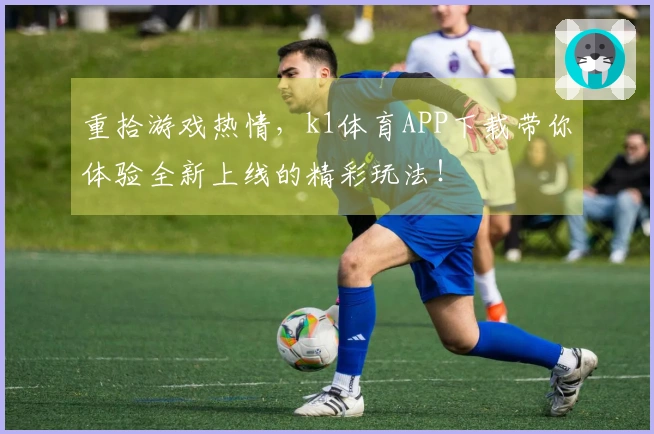 重拾游戏热情，k1体育APP下载带你体验全新上线的精彩玩法！
